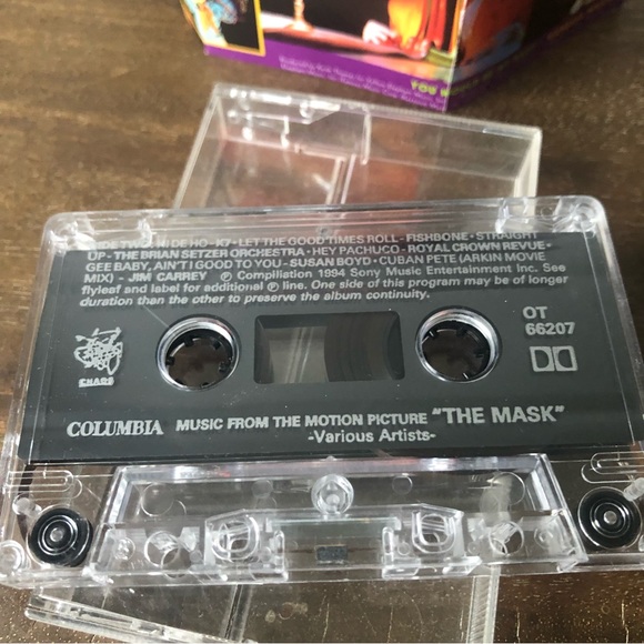 The Mask movie soundtrack vintage cassette tape - Picture 6 of 7
